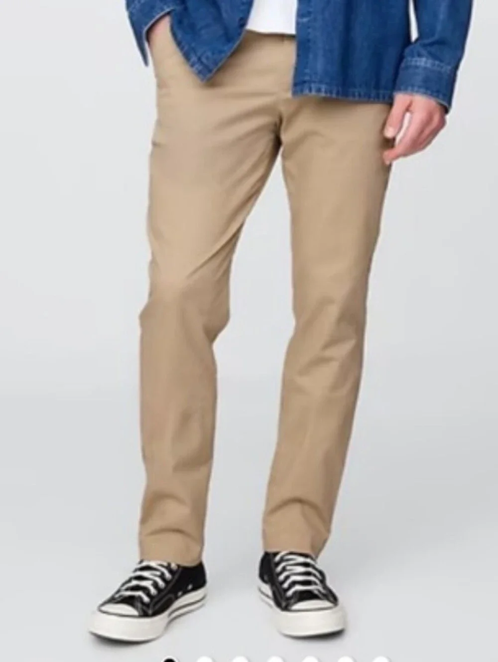 Gap Men's Slim Fit Khaki Chino Size 31x30 - Picture 1 of 7